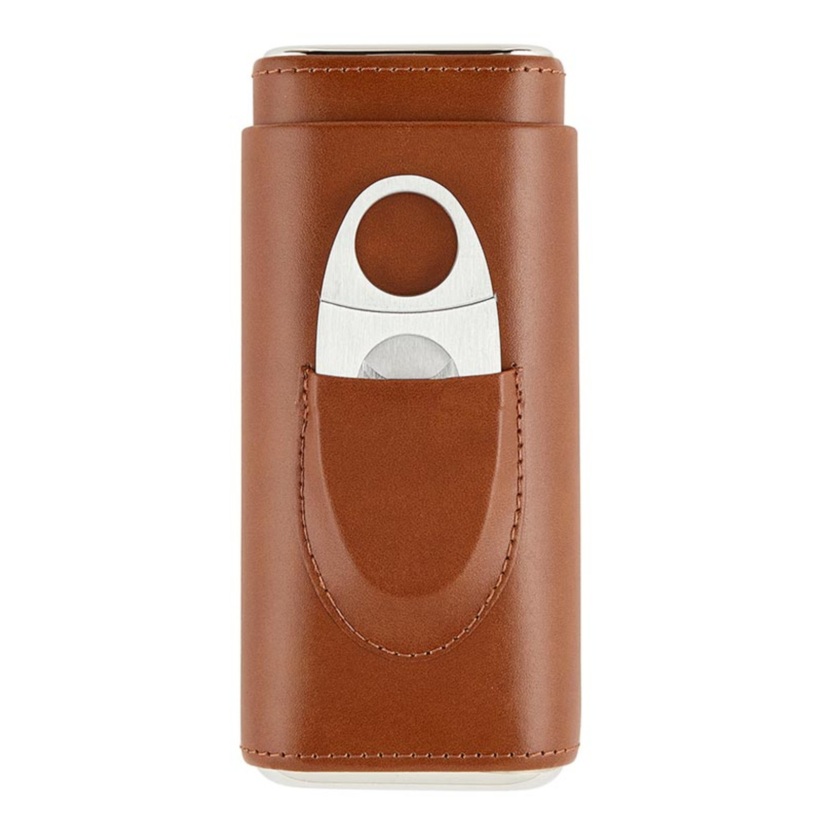 Cole Wheeler 3 Finger Leather Cigar Case