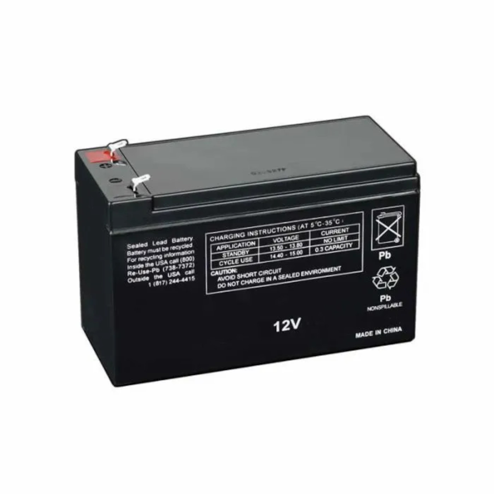 Texas Hunter 12 Volt Heavy-Duty Rechargeable Battery