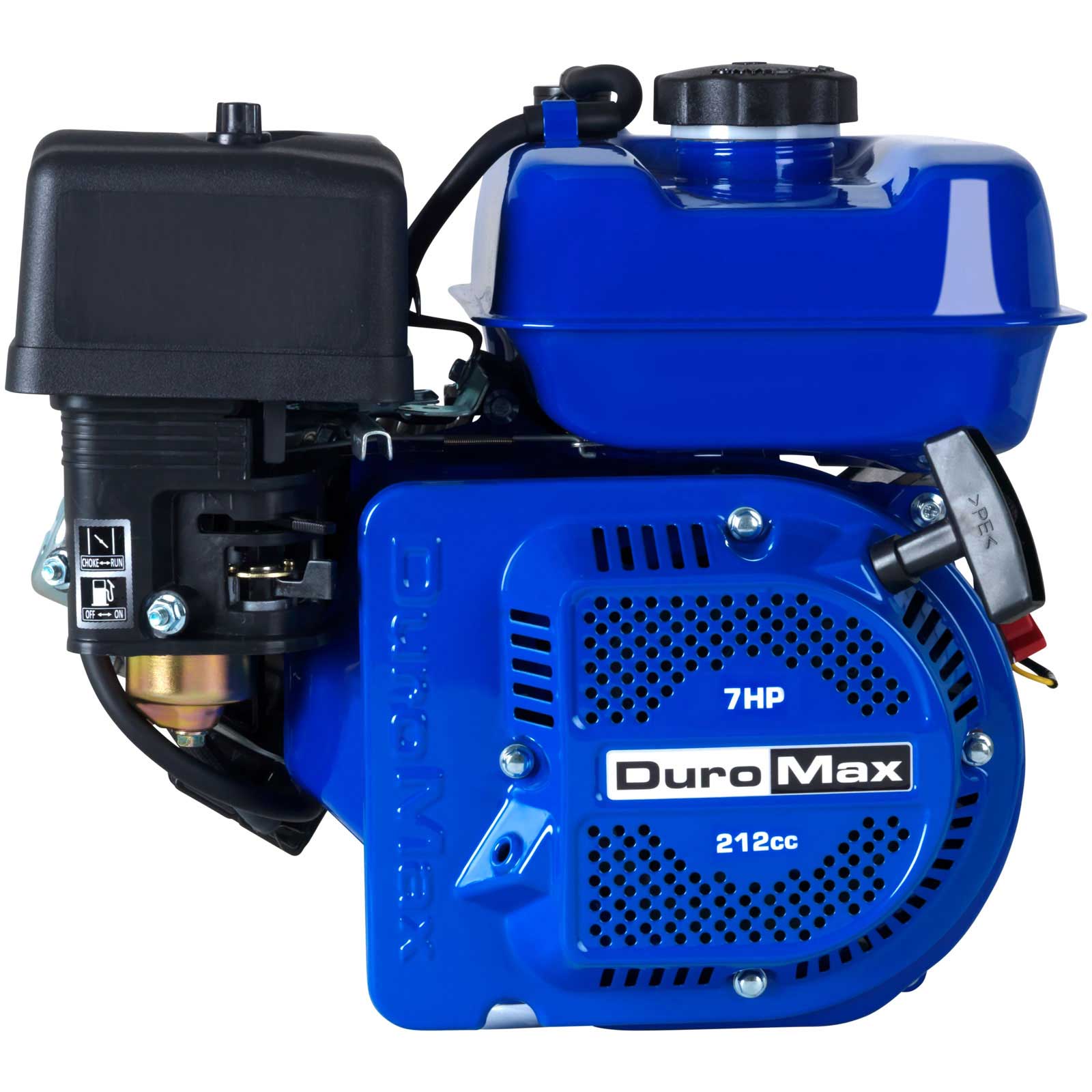 DuroMax XP7HP 7HP Gas Multi Purpose Horizontal Shaft Recoil Start Engine